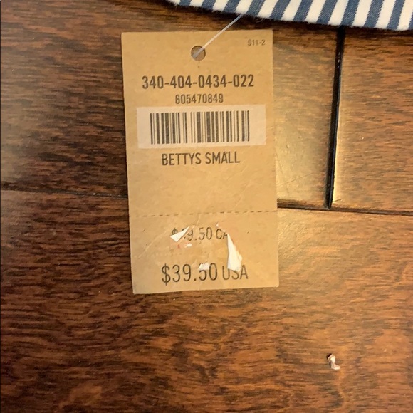 Brand New Hollister Striped Tube top in size Small - Picture 4 of 5